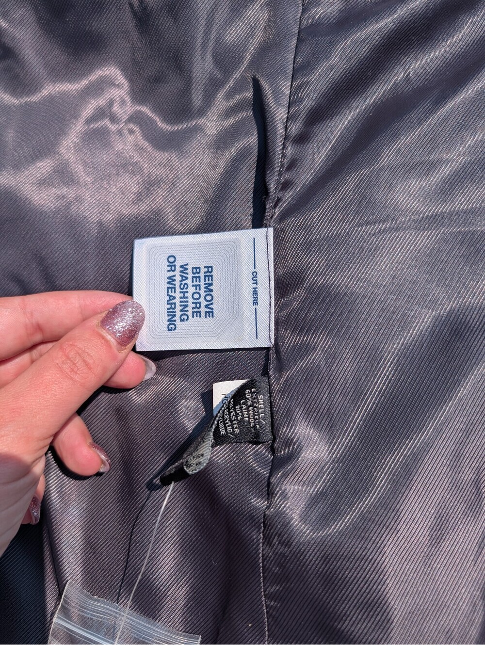 Vintage Old Navy Men's Wool Jacket – New With Tags (NWT) Size XL - Picture 6 of 8